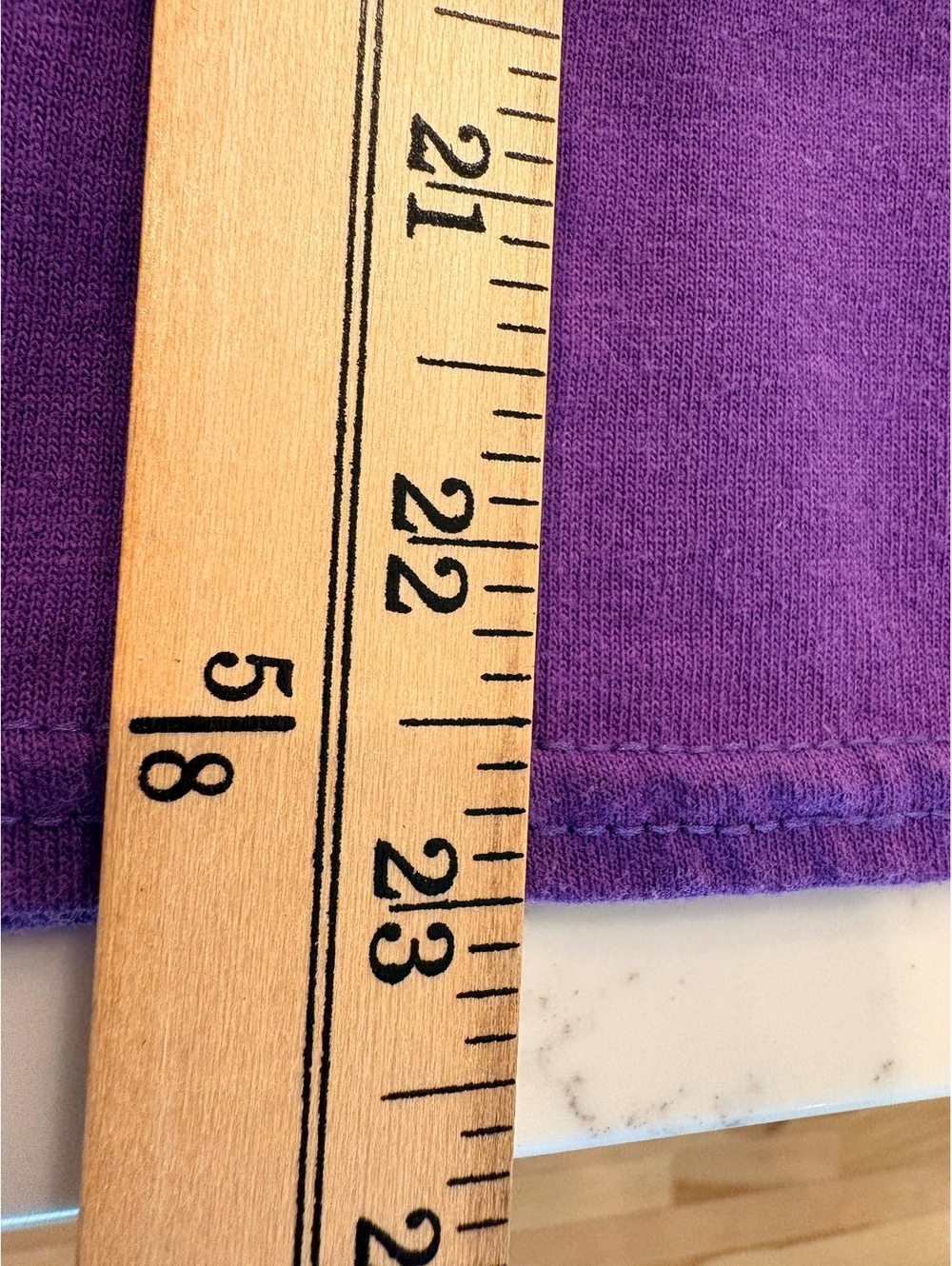 Vintage Sasza Purple Long Sleeve Blouse with Lace and Fringe Detail - Picture 10 of 10